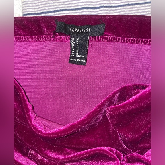 Rouched Velvet ruffle skirt Medium - Picture 4 of 6